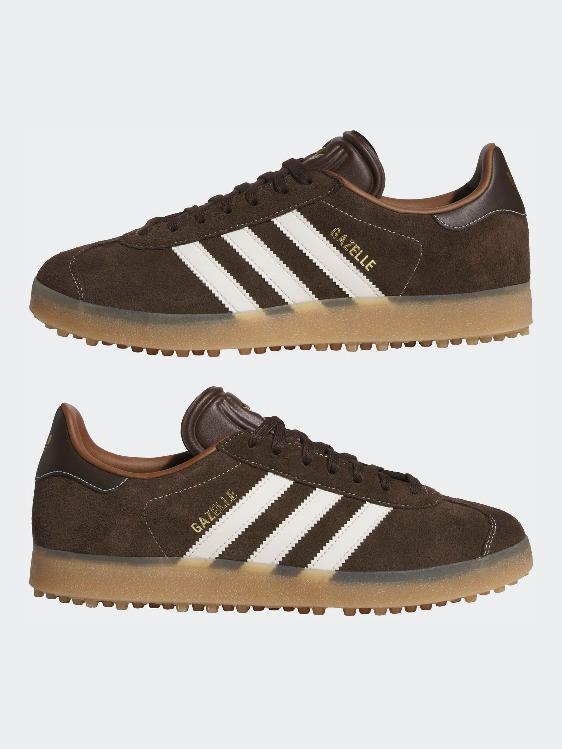 ジェンガ Comprar Castanho - Tênis adidas Golf Gazelle sem cravos from Next