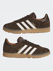 adidas Golf Brown Gazelle Spikeless Trainers - Image 5 of 9