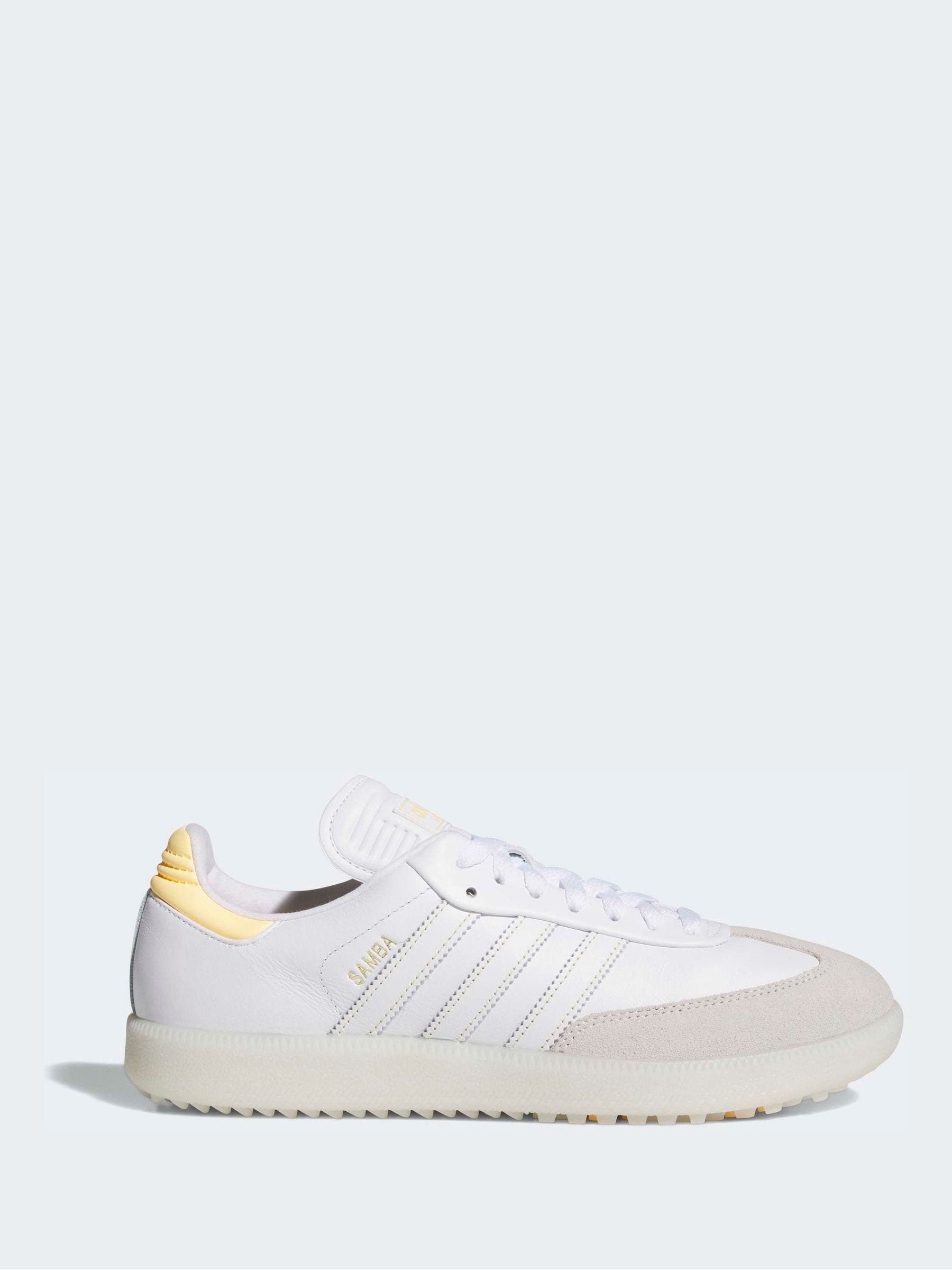Next：日本 ホワイト - adidas Golf Samba スパイクレスゴルフシューズ