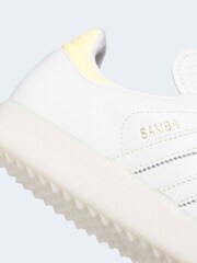 adidas Golf White Samba Spikeless Shoes - Image 10 of 10