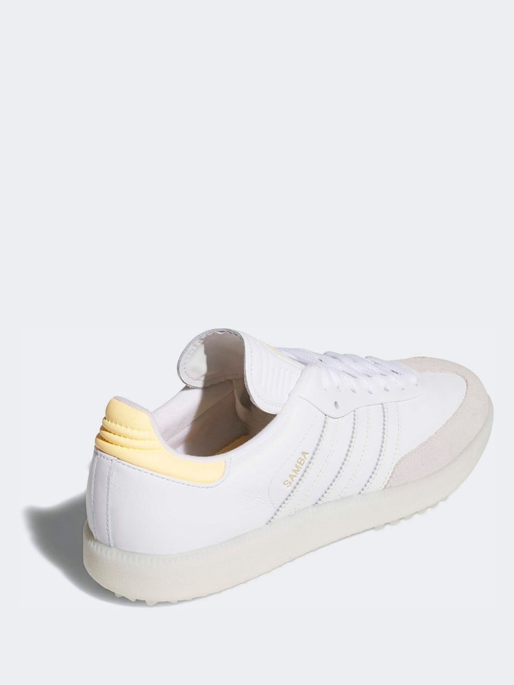 adidas gazelle silver green womens adidas Samba Spikeless Golf Shoe