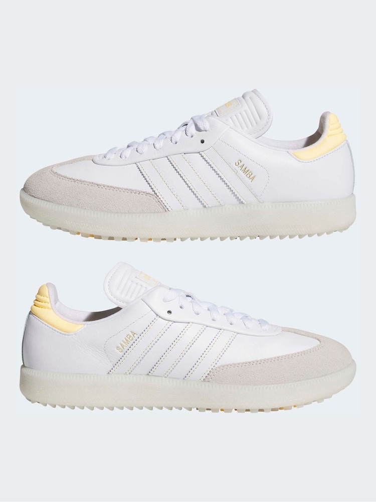 Buy adidas Golf White Samba Spikeless Shoes from Next USA