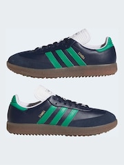 adidas Golf Navy Samba Spikeless Shoes - Image 6 of 10