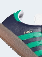 adidas Golf Navy Samba Spikeless Shoes - Image 7 of 10