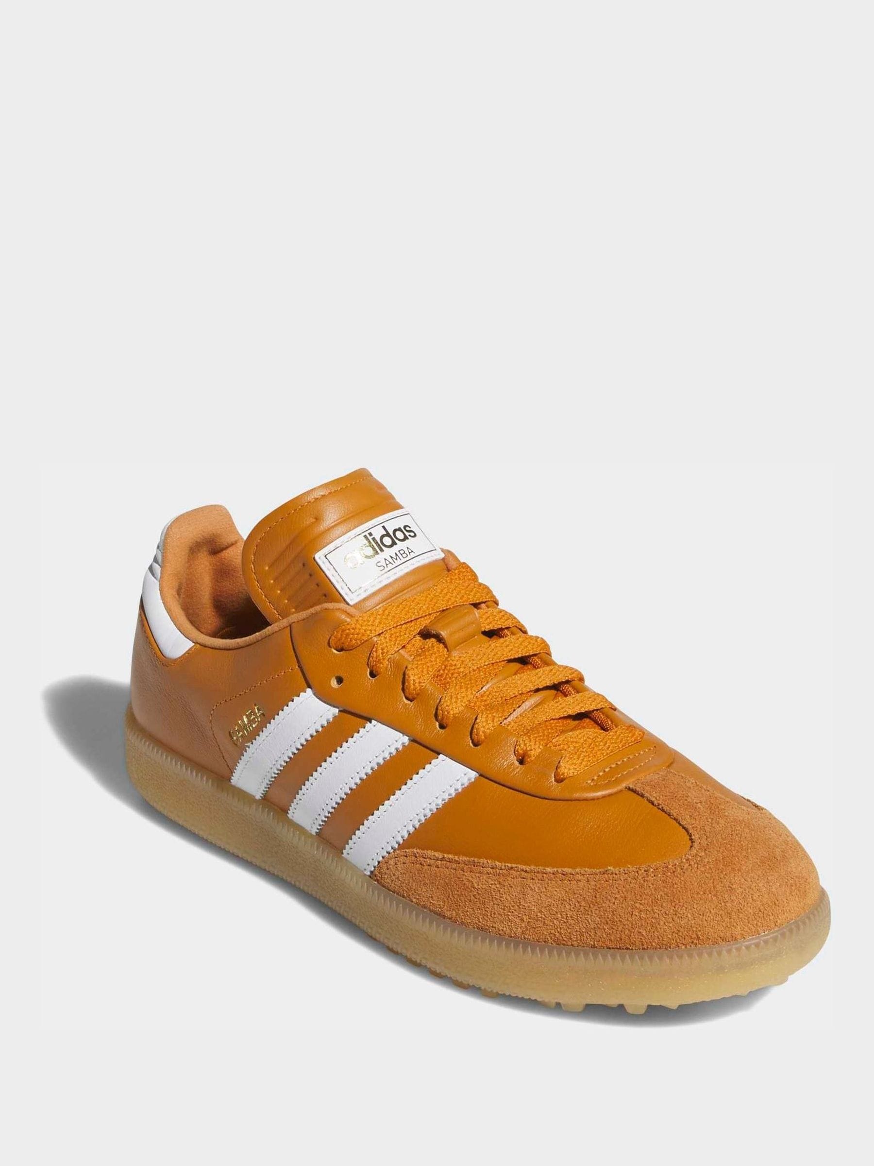Next：日本 ラストブラウン - adidas Golf Samba スパイクレスゴルフ