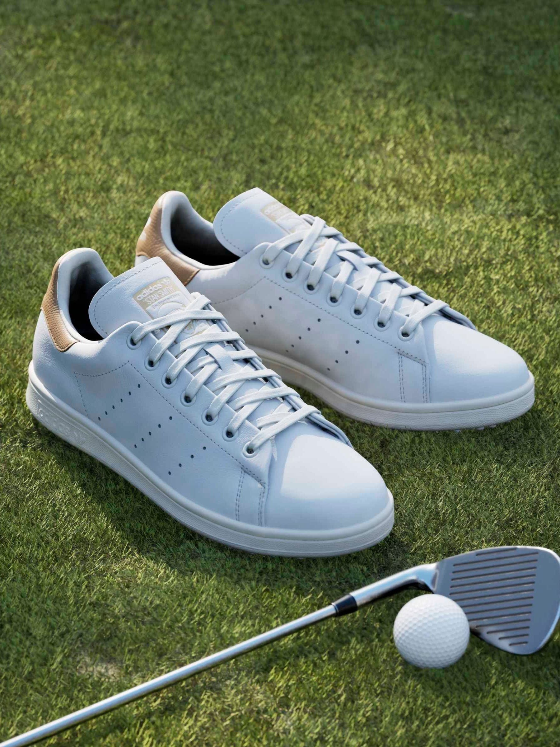 Buy adidas Golf White Stan Smith Spikeless Trainers from Next