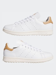 adidas Golf White Stan Smith Spikeless Trainers - Image 5 of 9
