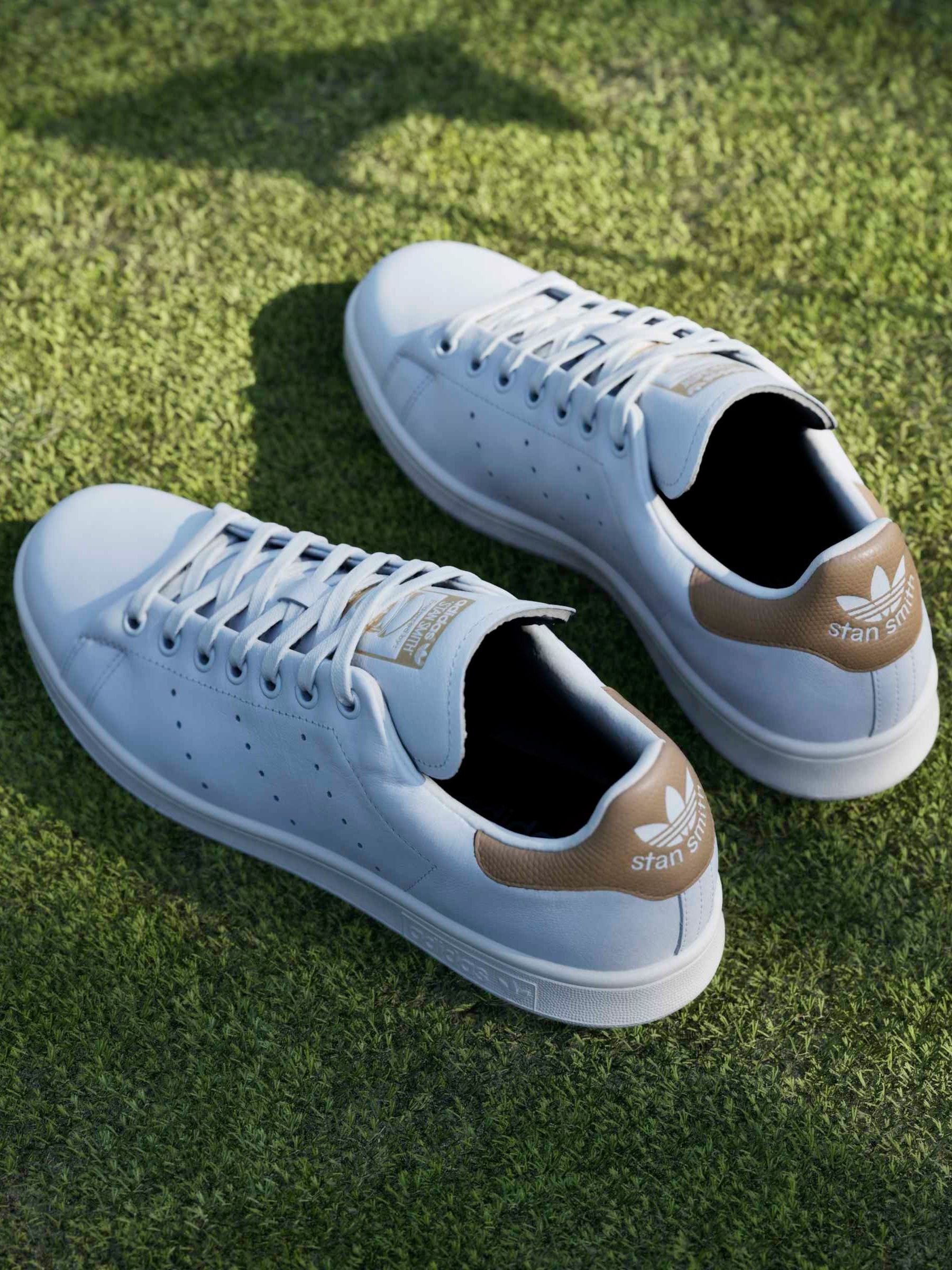 Buy adidas Golf White Stan Smith Spikeless Trainers from Next