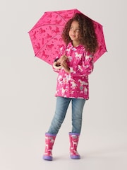 Hatley Pink Shark Frenzy Rain Wellies - Image 3 of 7
