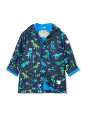 Hatley Blue Sharptooth Rex Raincoat - Image 1 of 2