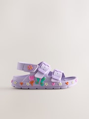 Purple Character Double Buckle Eva Sandals - Image 2 of 5