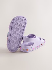 Purple Character Double Buckle Eva Sandals - Image 4 of 5
