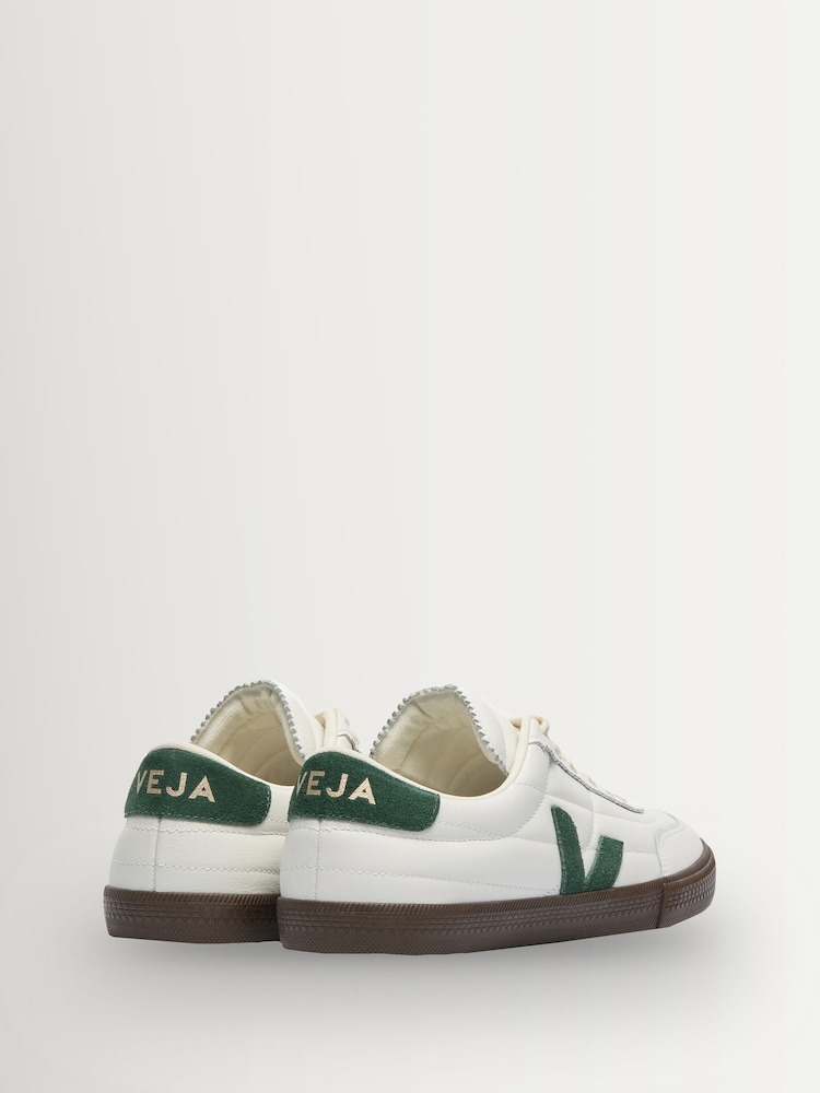 Veja Panenka Low Profile Leather White Trainers - Image 2 of 3