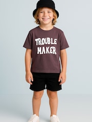 Religion Mauve Trouble Maker T-Shirt - Image 4 of 4