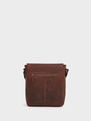 The Baker Large Leather Messenger Bag - Image 2 of 4