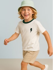 Religion White Lightning Bolt T-Shirt - Image 3 of 4
