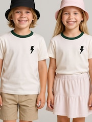 Religion White Lightning Bolt T-Shirt - Image 4 of 4