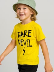 Religion Yellow Dare Devil T-Shirt - Image 1 of 3