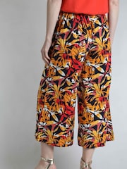 Weird Fish Brown Mossa Printed Culottes - Image 3 of 7