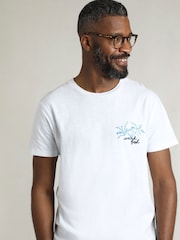 Weird Fish White Porter Premium Graphic Print T-Shirt - Image 2 of 7