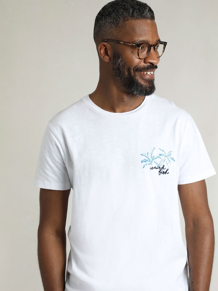 Weird Fish White Porter Premium Graphic Print T-Shirt - Image 2 of 7
