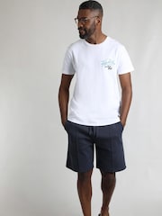 Weird Fish White Porter Premium Graphic Print T-Shirt - Image 4 of 7