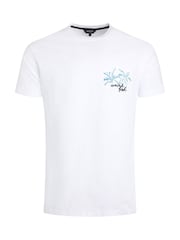 Weird Fish White Porter Premium Graphic Print T-Shirt - Image 6 of 7