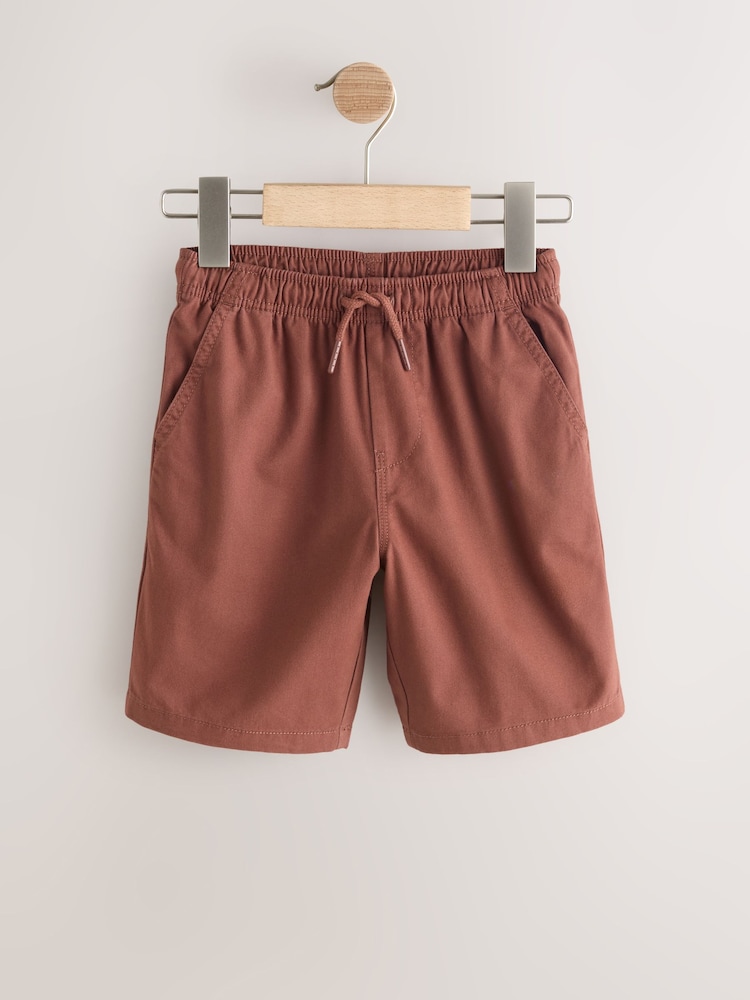 Rust Brown Regular Fit Shorts (3-16yrs) - Image 1 of 4 Rust Brown Regular Fit Shorts (3-16yrs) - Image 1 of 4