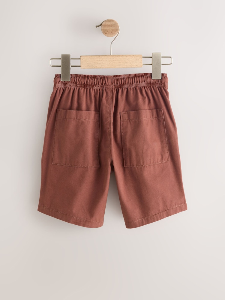 Rust Brown Regular Fit Shorts (3-16yrs) - Image 2 of 4 Rust Brown Regular Fit Shorts (3-16yrs) - Image 2 of 4