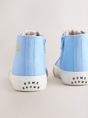 Blue Standard Fit (F) High Top Trainers - Image 5 of 5