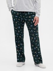 Gap Relaxed Flannel Pyjama Trousers - Imagen 1 de 4