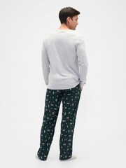 Gap Relaxed Flannel Pyjama Trousers - Imagen 3 de 4