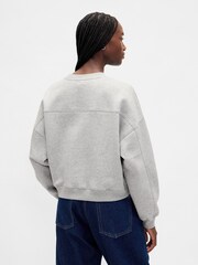 Gap Grey VintageSoft Logo Wedge Sweatshirt - Image 2 of 4