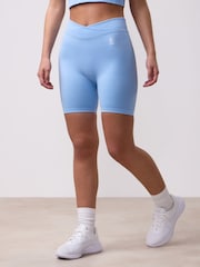 Gym King Blue Seamless 4.5" Shorts - Image 1 of 4