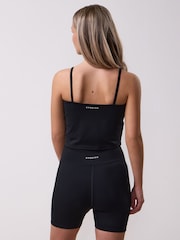 Gym King Black 365 Long Line Tank - Image 2 of 4