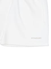 Gym King White 365 Fleece Shorts - Image 2 of 2