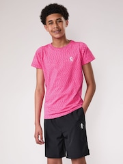 Gym King Pink Seamless Space Dye T-Shirt - Image 1 of 4