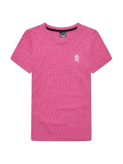 Gym King Pink Seamless Space Dye T-Shirt - Image 3 of 4