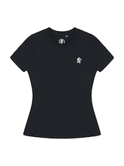 Gym King Black 365 Built In Bra T-Shirt - Image 3 of 4