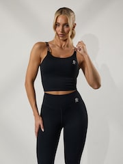 Gym King Black 365 Long Line Tank - Image 1 of 4