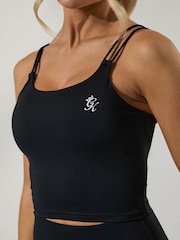 Gym King Black 365 Long Line Tank - Image 2 of 4