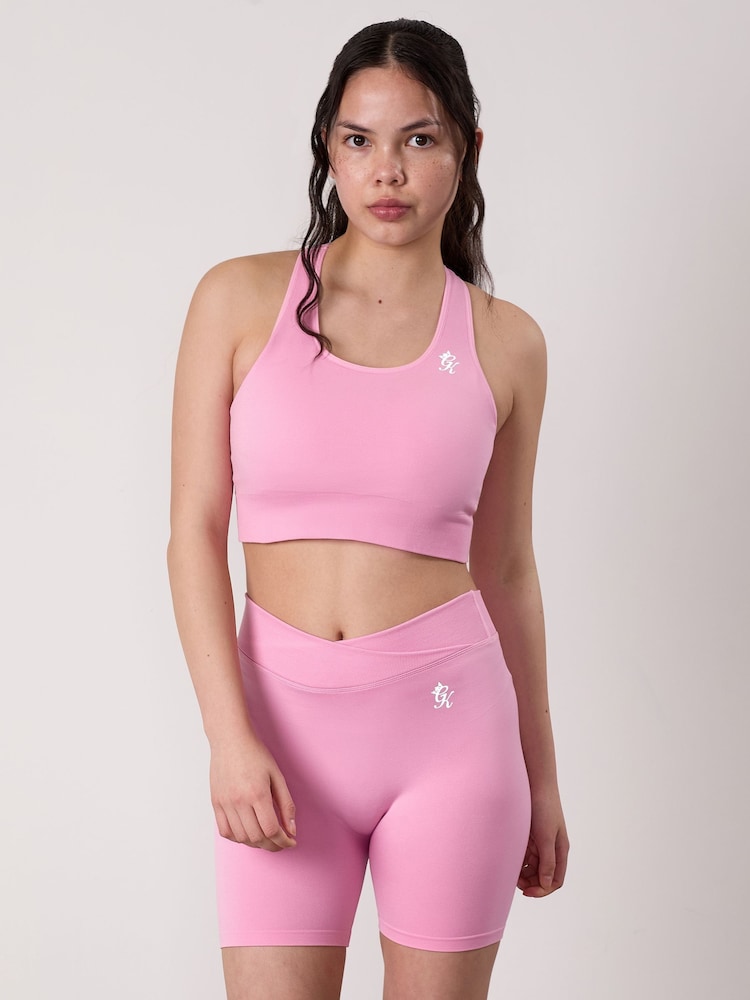 Gym King Pink Seamless Tank - Image 1 of 4