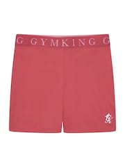 Gym King Pink Impact 3" Shorts - Image 3 of 4