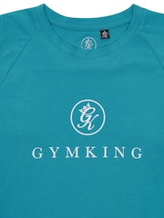 Gym King Blue Pro T-Shirt - Image 4 of 4