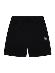 Gym King Black Pro Logo Jersey Shorts - Image 1 of 2