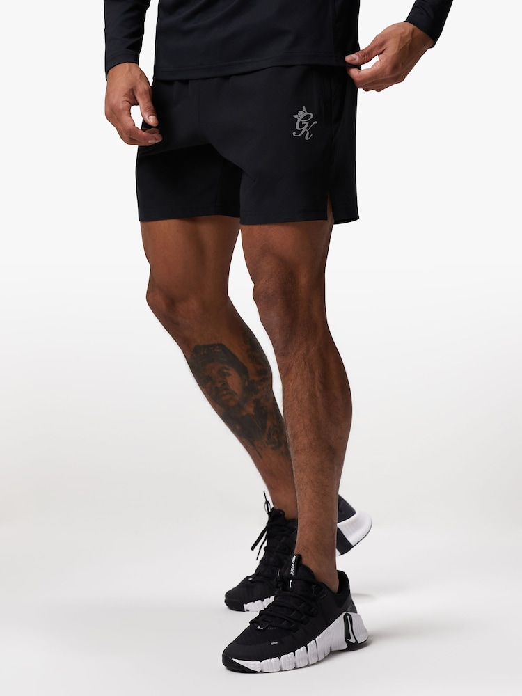 Gym King Black Energy 6" Shorts - Image 2 of 4