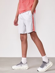 Gym King Grey Space Dye Shorts - Image 2 of 4