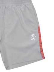 Gym King Grey Space Dye Shorts - Image 4 of 4