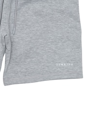 Gym King Grey Marl Fundamental Linear Shorts - Image 6 of 6