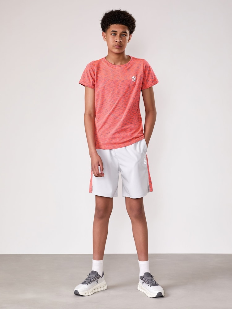Gym King Red Seamless Space Dye T-Shirt - Image 1 of 4